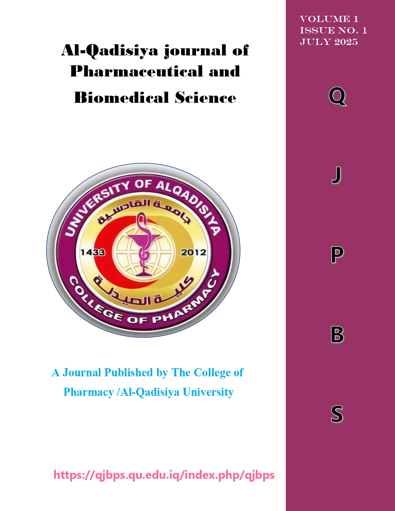 					View Vol. 1 No. 1 (2025): Al Qadisiyah Journal of pharmaceutical and biomedical sciences
				